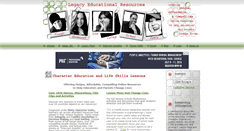 Desktop Screenshot of character-education.info